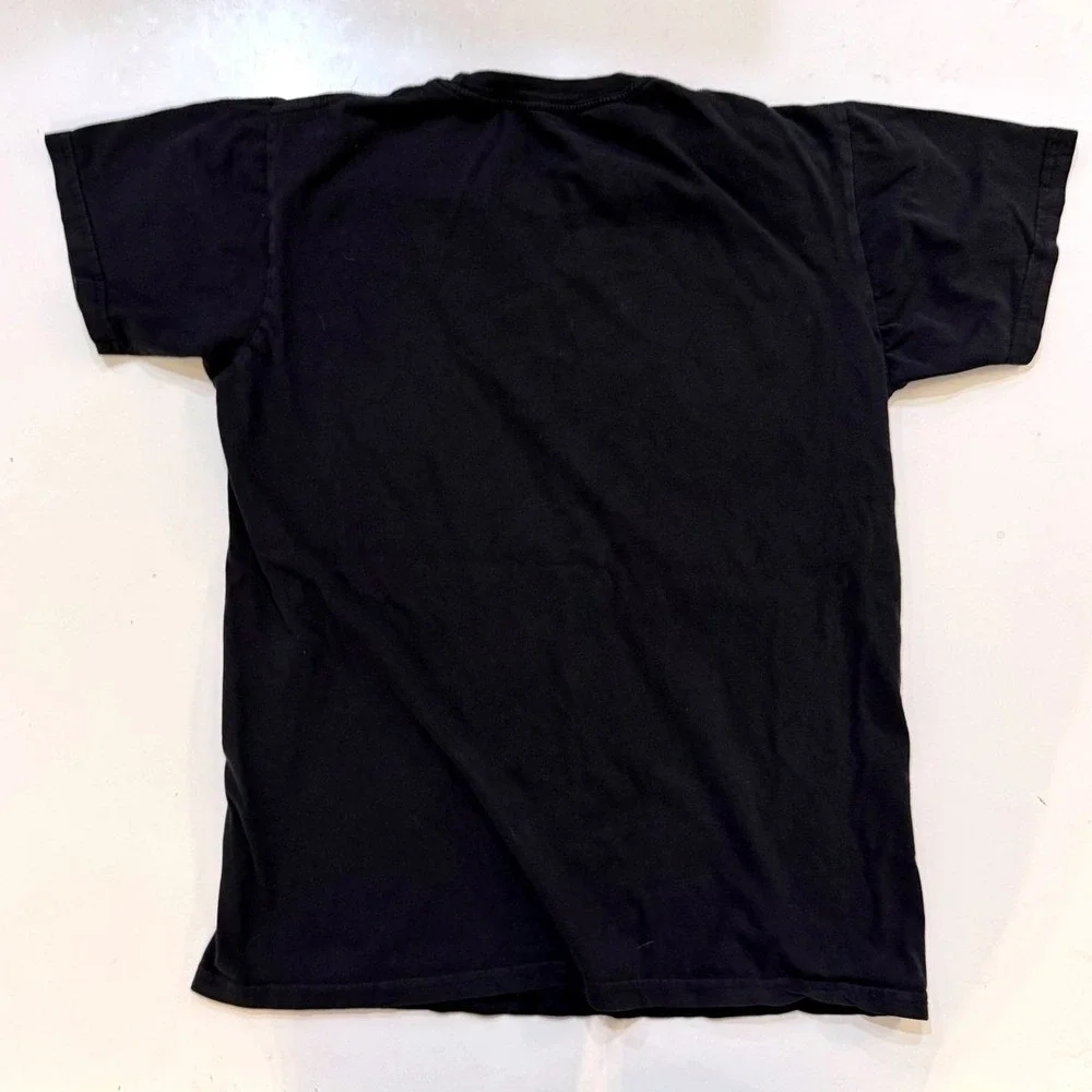 AC/DC Shirt Mens‎ MED Black High Voltage 1976 Rock & Roll Graphic Band Tee